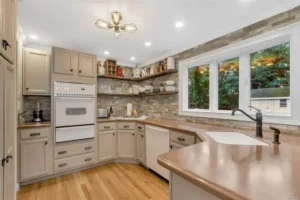 Modern kitchen and recessed lighting installation in Holbrook